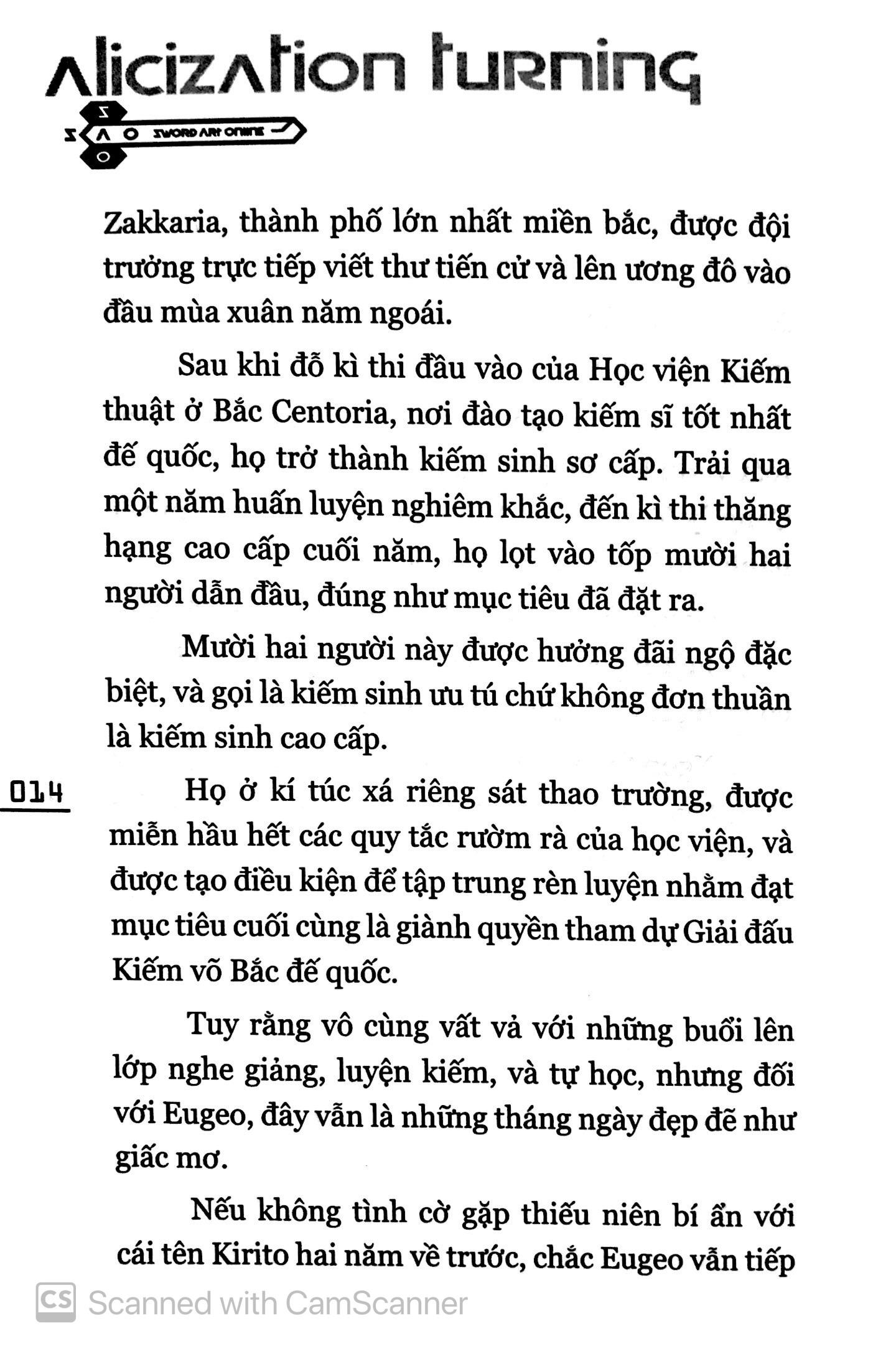 Sách Sword Art Online 011