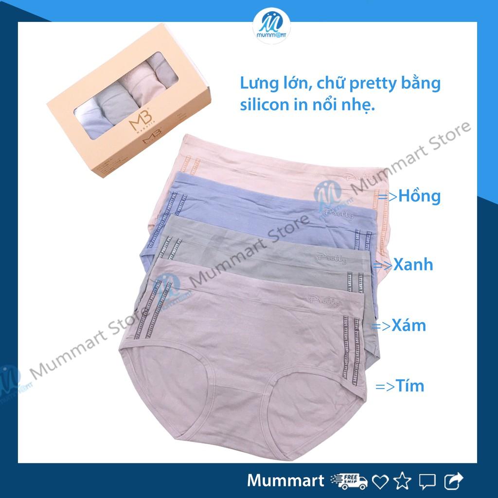 Quần lót nữ cotton MB xuất nhật cao cấp ôm bụng. Quần chip nữ cotton