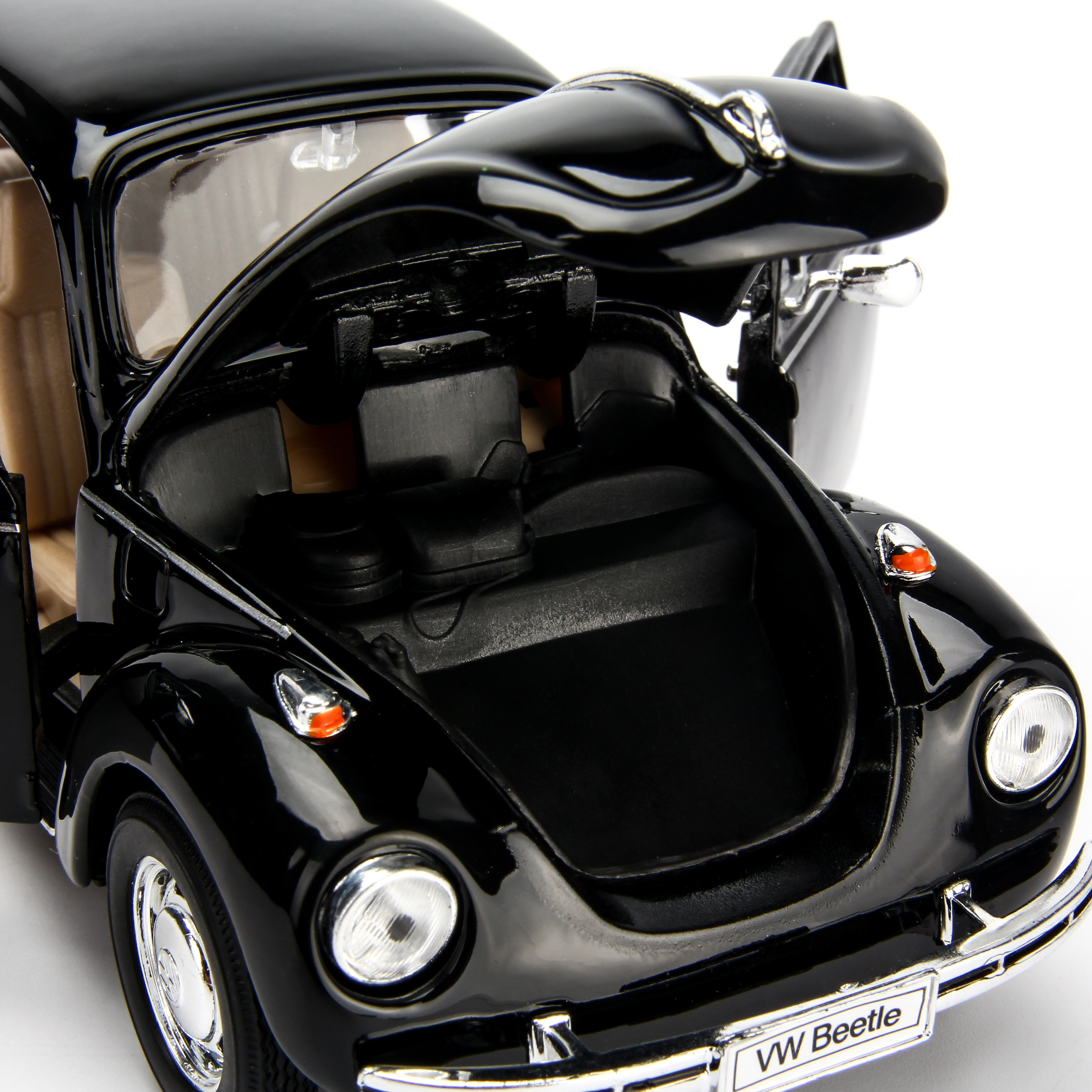 Mô hình xe Volkswagen Classic Beetle Black 1:24 Welly - 22436