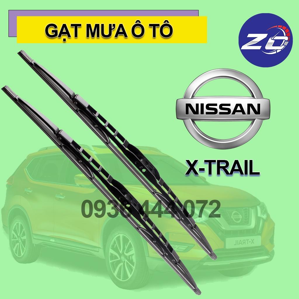 Cặp cần gạt mưa khung xương, chổi gạt mưa xe NISSAN X-Trail (2014-2022) gạt kính xe oto, thanh gạt nước mưa