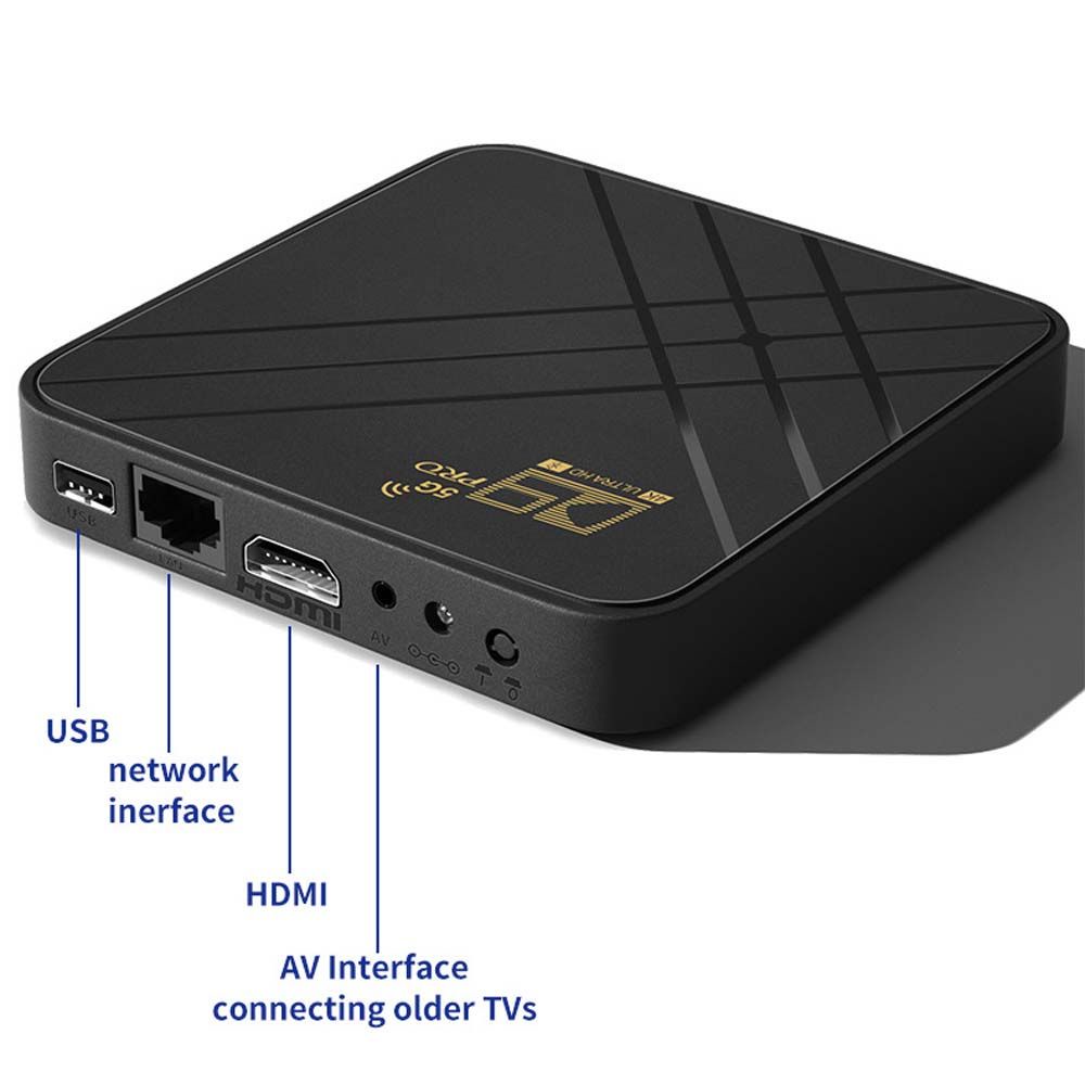 Android 10.0 Box wifi 5G D9 Pro, Ultra HD 4K, hỗ trợ bluetooth