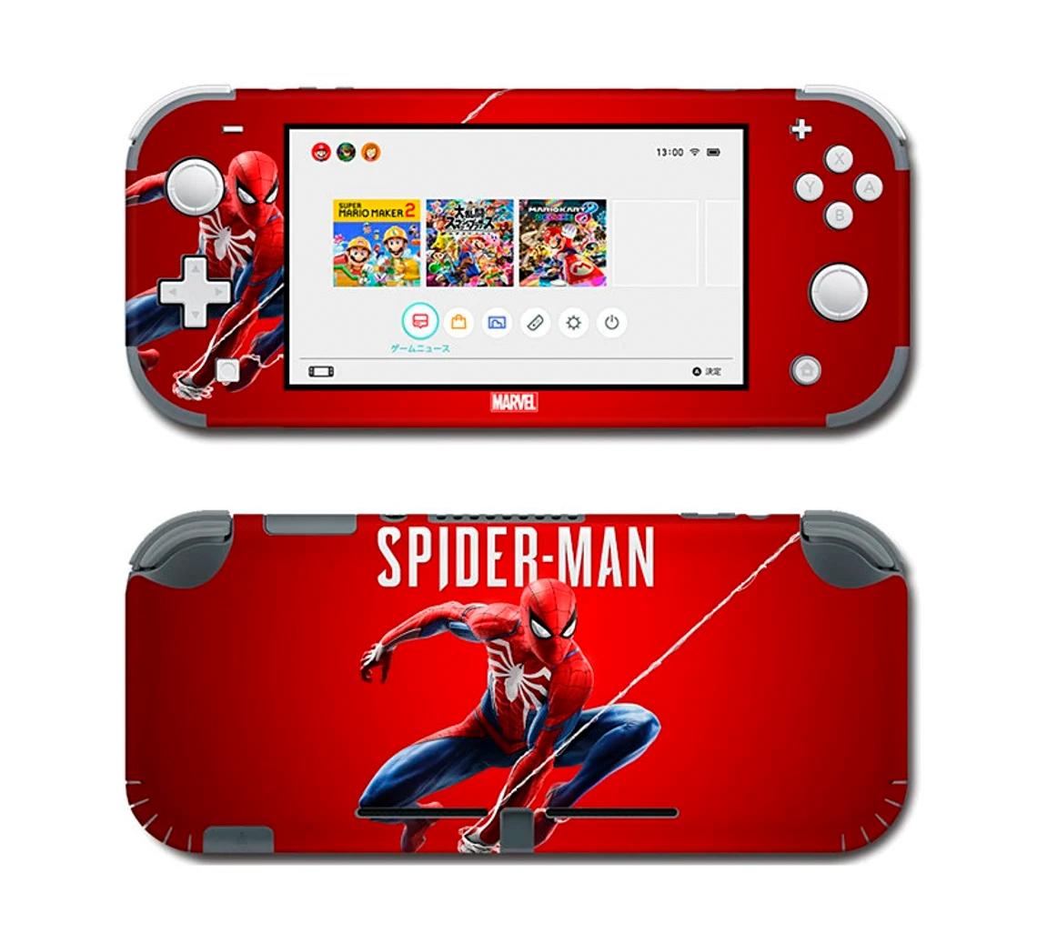 Skin decal dán Nintendo Switch Lite mẫu Spiderman (dễ dán, đã cắt sẵn)