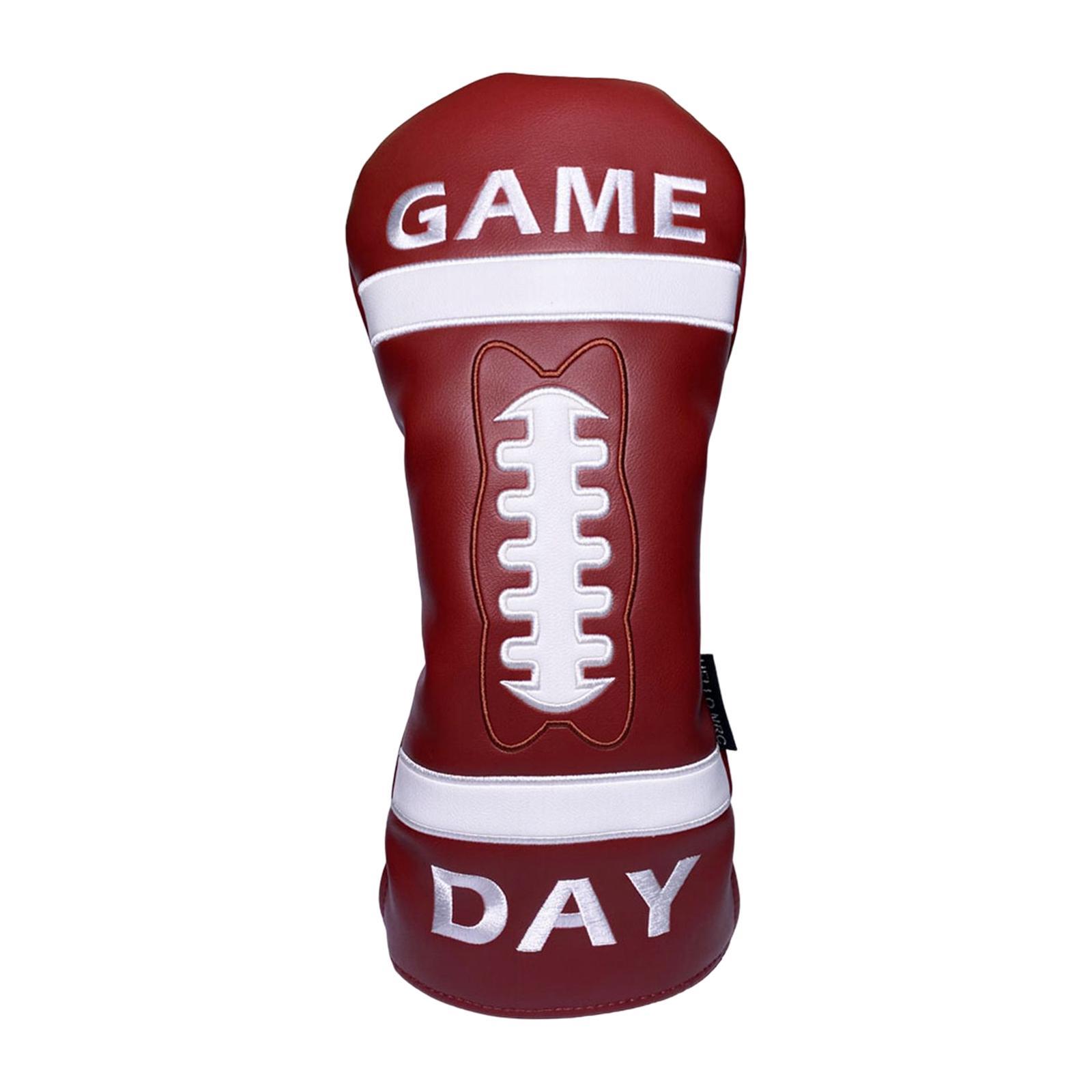 Golf Club Head Covers PU Long Neck Waterproof Protector Guard Wood Headcover