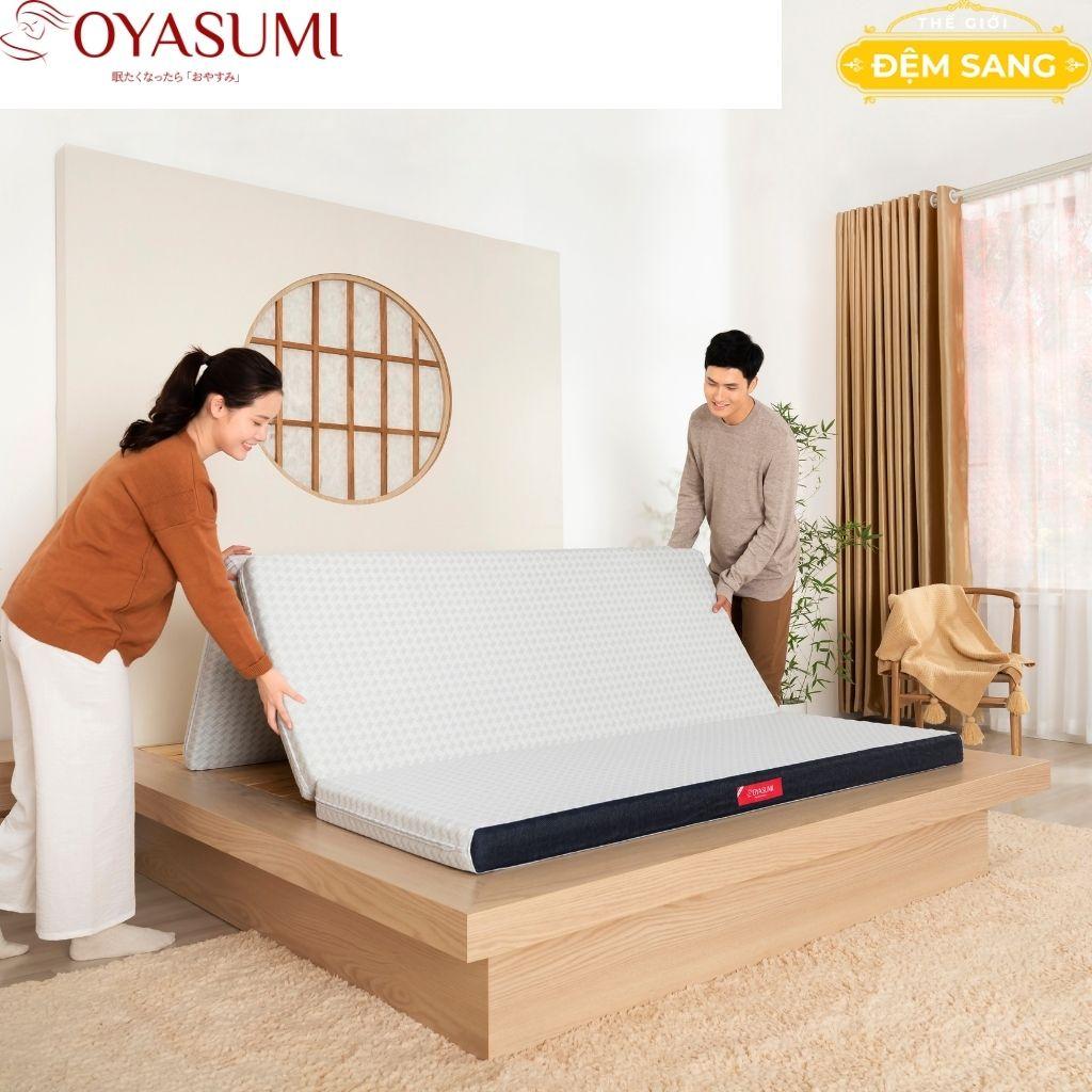 Nệm foam Nhật Bản OYASUMI Original  sản xuất bới tập doàn Inoac Nhật Bản thoáng mát bốn mùa FOAM105