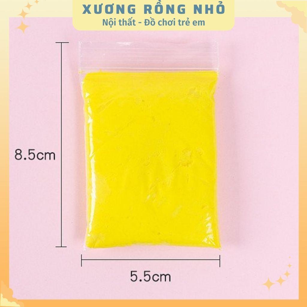 Hình ảnh Đất sét nhật tự khô an toàn 12 màu cao cấp Softclay nặn hình, làm Butter slime kèm bộ cây tạo hình loại 1 hàng đẹp