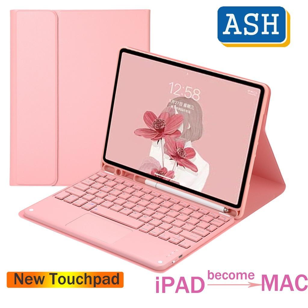 Bao da máy tính bảng có bàn phím bluetooth thích hợp cho Ipad Pro 11 2021 10.2 8th 7th Gen 9.7 5th 6th Air 4 3 2 1