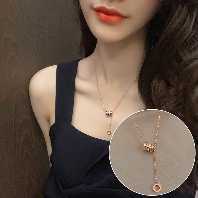 Dây chuyền nữ đính đá charm onelove