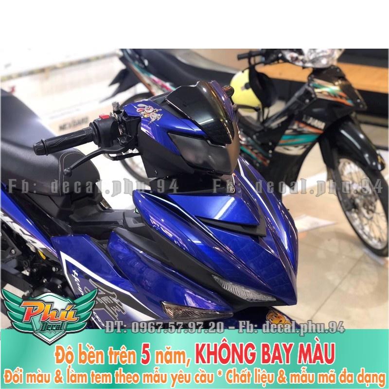 Tem rời Exciter 150 Xanh đen Hayabusa -1