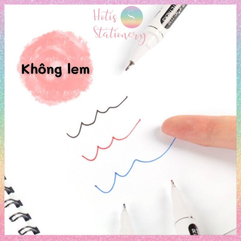 Bút lông dầu 2 đầu HAOCAI Art Outliners không lem, chống nước