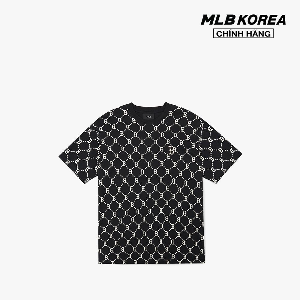 MLB - Áo thun cổ tròn ngắn tay Monogram All Over 3ATSM4023