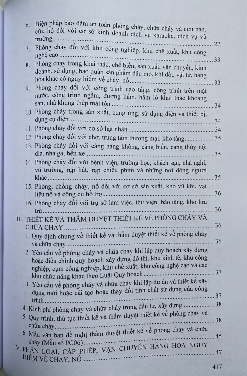 Quy chuẩn kỹ thuật quốc gia về an toàn cháy cho nhà và công trình