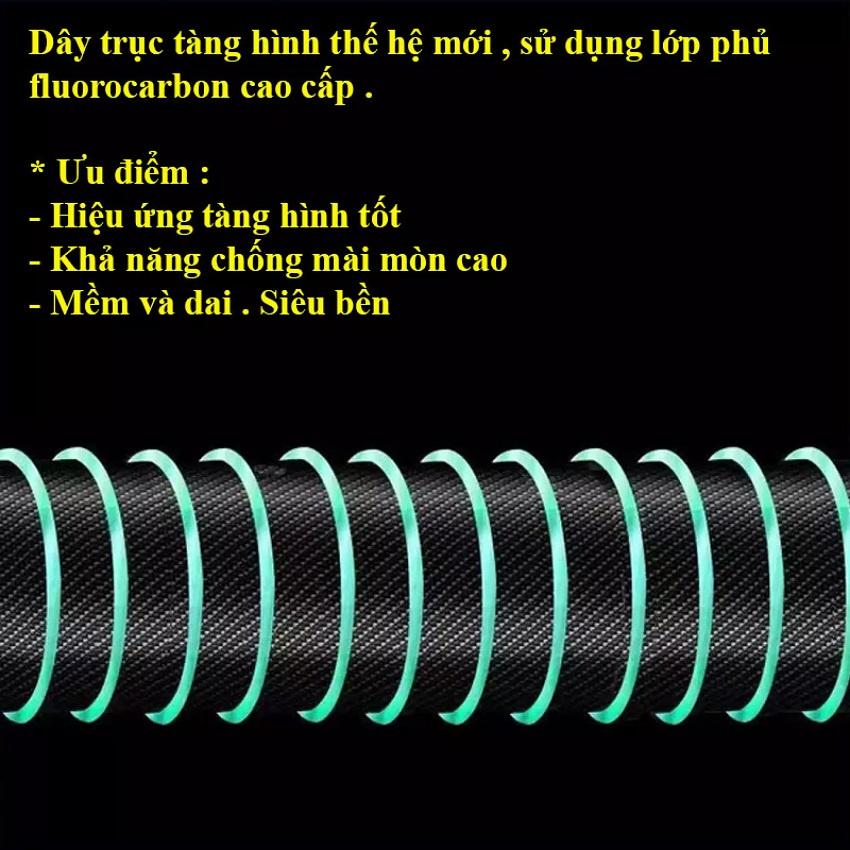 Dây Trục Câu Đài,Câu Đơn Buộc Sẵn Cao Cấp Cước Câu Cá Tàng Hình SDC-1