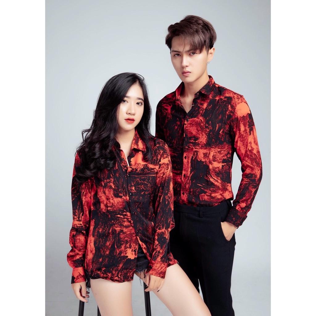 Áo Sơ mi Đôi Nam Nữ Chất Siêu Đẹp