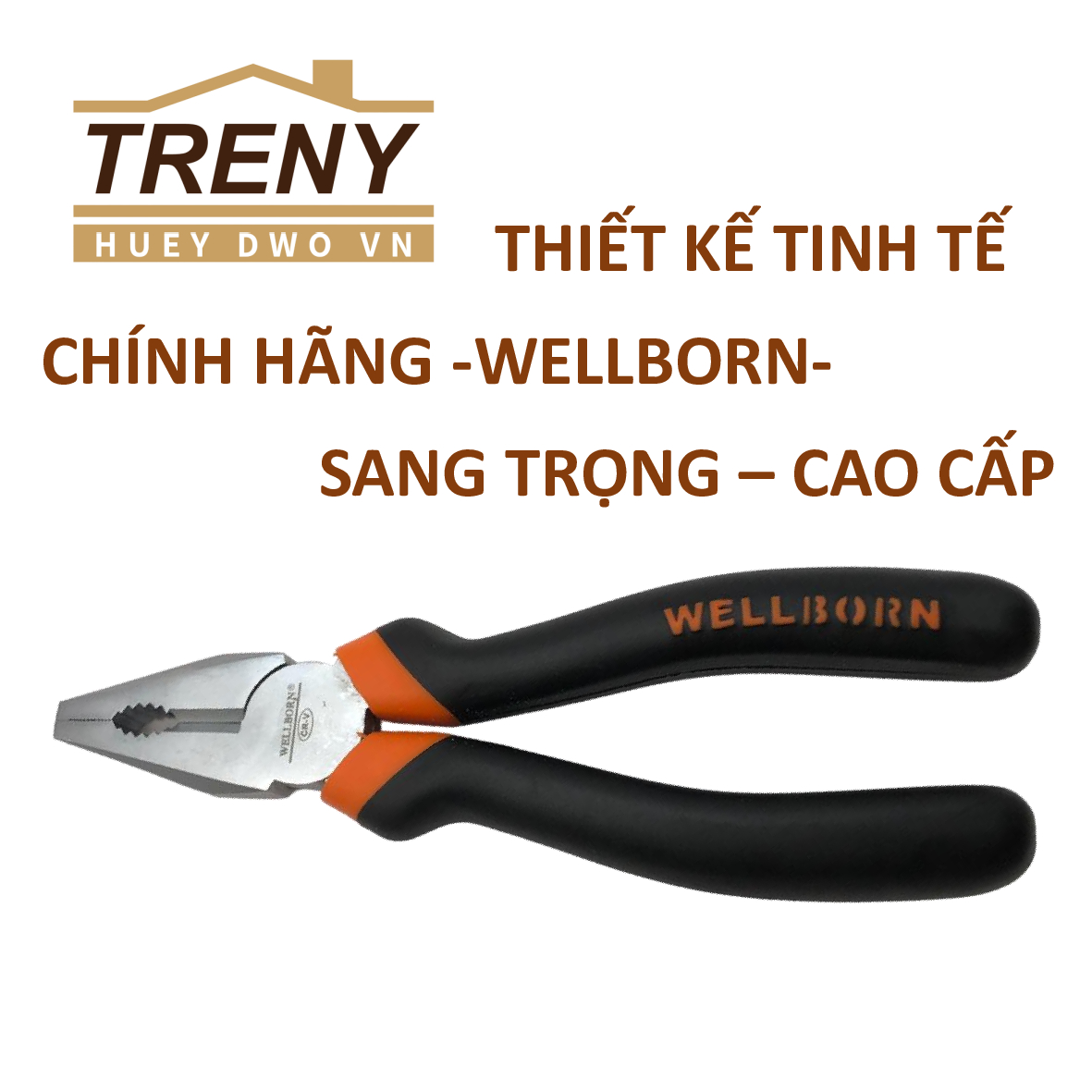 Kìm cắt chéo, kìm cắt được nhiều chất liệu khác nhau như kim loại cứng, nhựa, dây điện,.. kìm có hai kích thước 6 ", 8" , kìm kích thước 8 inch - 200mm