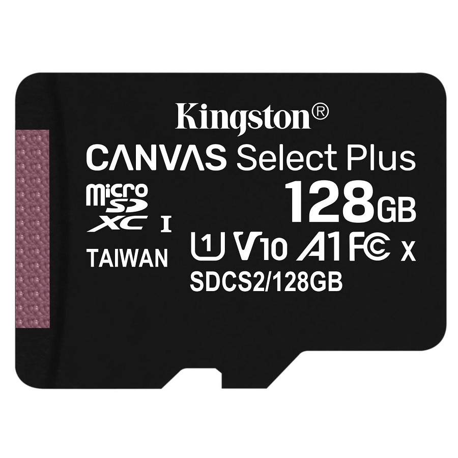 Thẻ nhớ microSDXC Kingston Canvas Select Plus 100mb - 128GB - hàng nhập khẩu