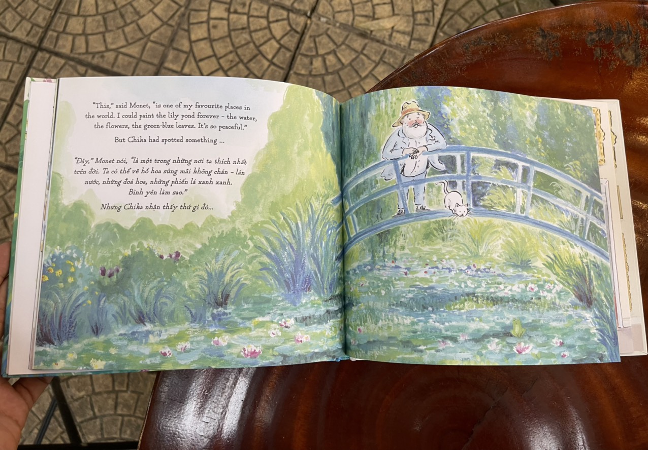 Monet’s Cat – Nàng mèo của Monet - Lily Murray – Becky Cameron - Thái Hà dịch - NXB Thanh Niên – San Hô Books