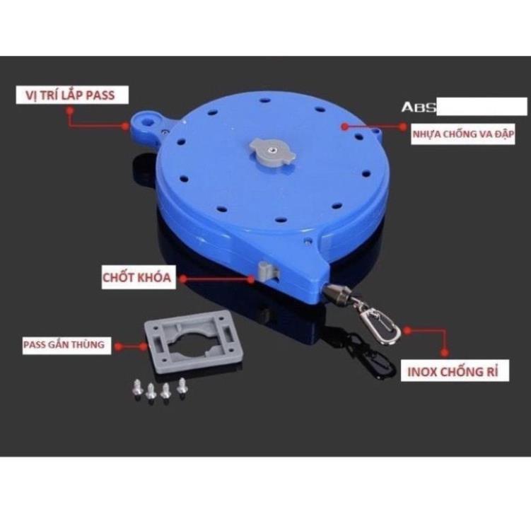 Cuộn dây cáp bảo hiểm cần câu 20m, 40m