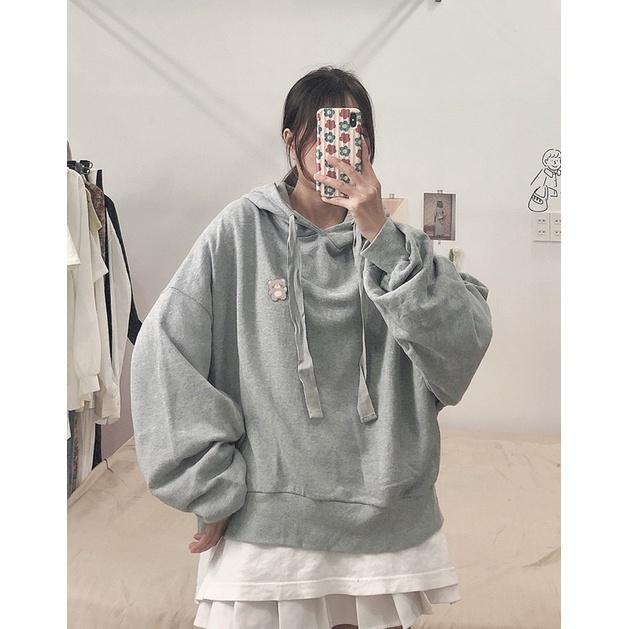 Áo Hoodie korea ( tặng kèm huy hiệu )