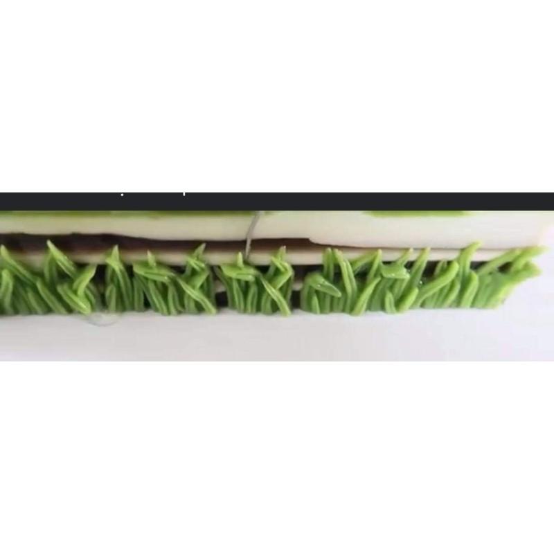 Khuôn viền silicon cỏ 3d