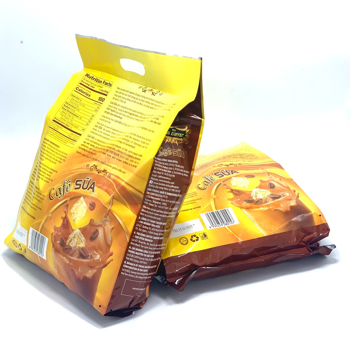 Cà Phê Sữa Hòa Tan 3IN1 KING COFFEE - Túi 50 gói x 24g