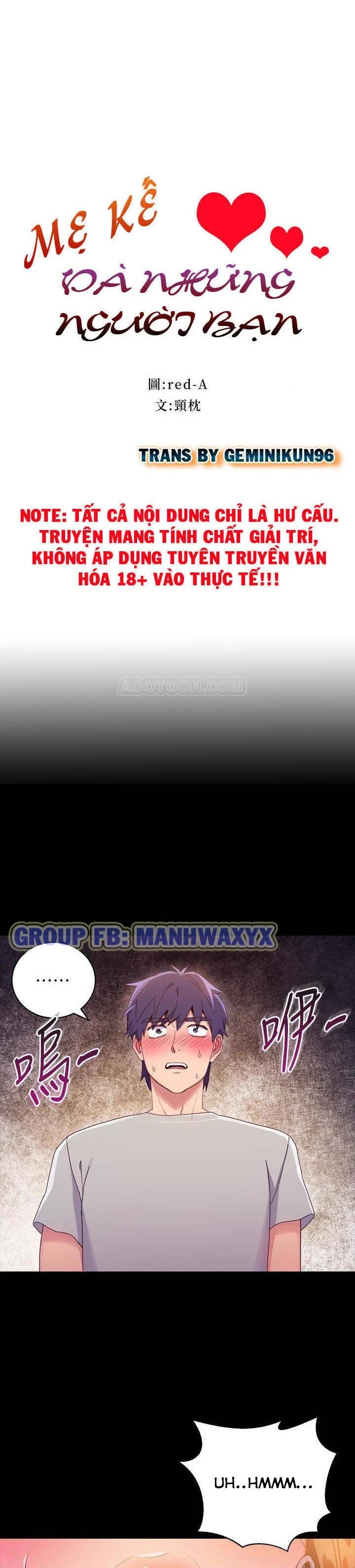 mẹ kế và những người bạn chapter 9 6