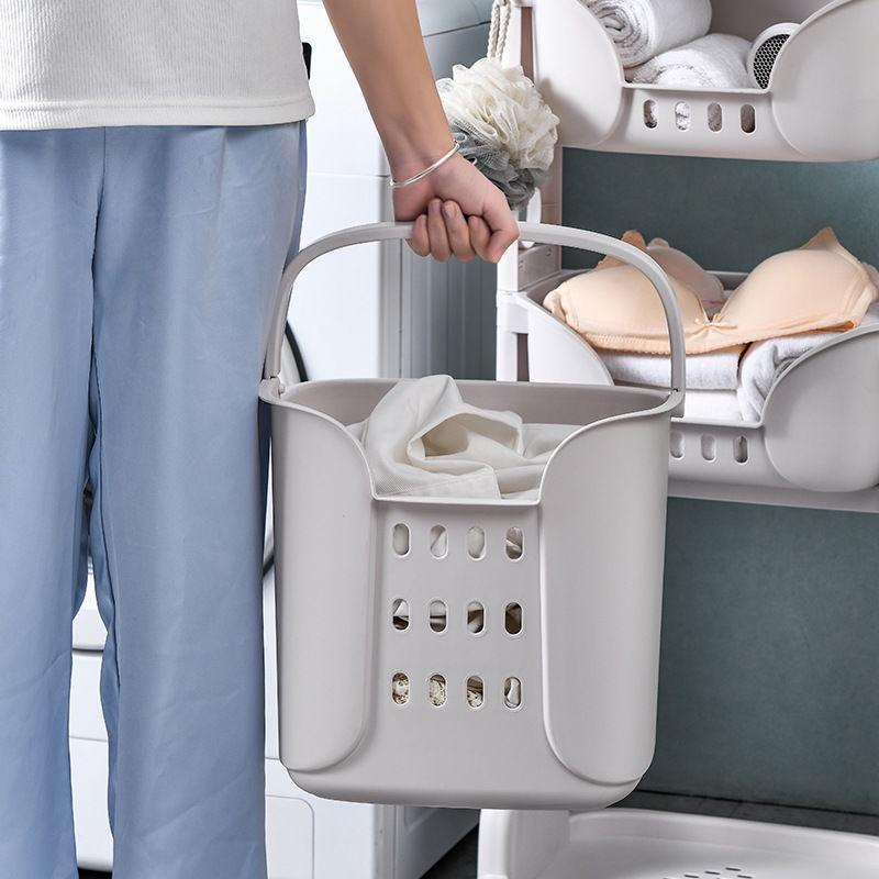 Kệ đựng đồ đa năng 3 tầng nhựa eccox có bánh xe xoay 360 độ, kệ để đồ cao cấp 5329