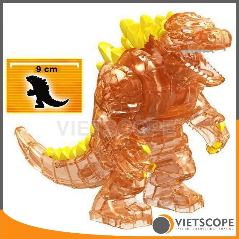 Lắp ráp mô hình Big figure quái vật Godzilla- Non lego - 7038