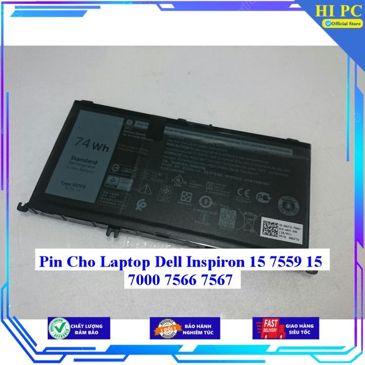 Pin Cho Laptop Dell Inspiron 15 7559 15 7000 7566 7567 - Hàng Nhập Khẩu