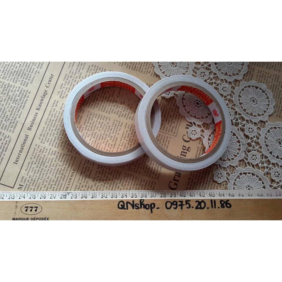 Băng dính 2 mặt bản 10mm