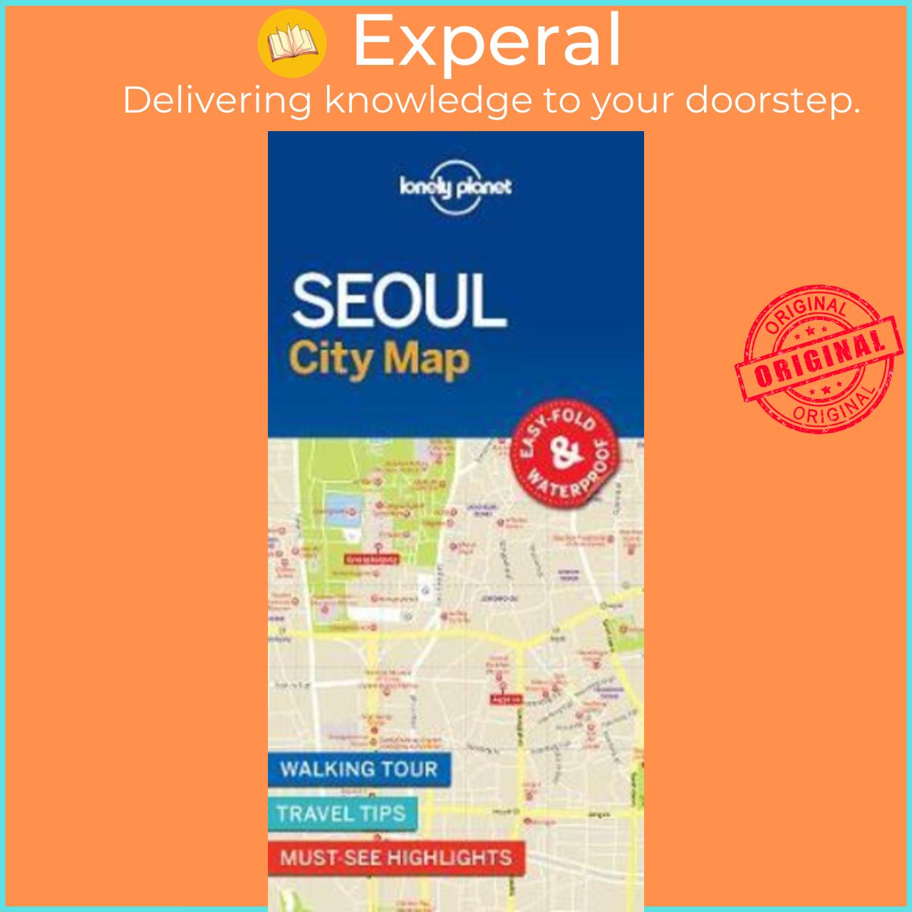 Sách - Lonely Planet Seoul City Map by Lonely Planet