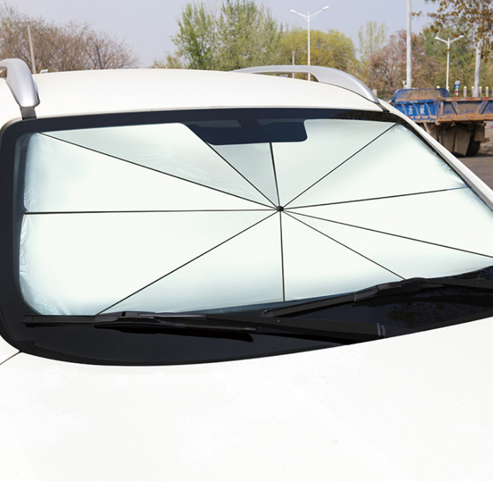 Hình ảnh Ô che nắng, kiêm chắn nắng kính lái ô tô đa năng 2 trong 1. Chống nắng nóng và tia UV MÃ ZYS