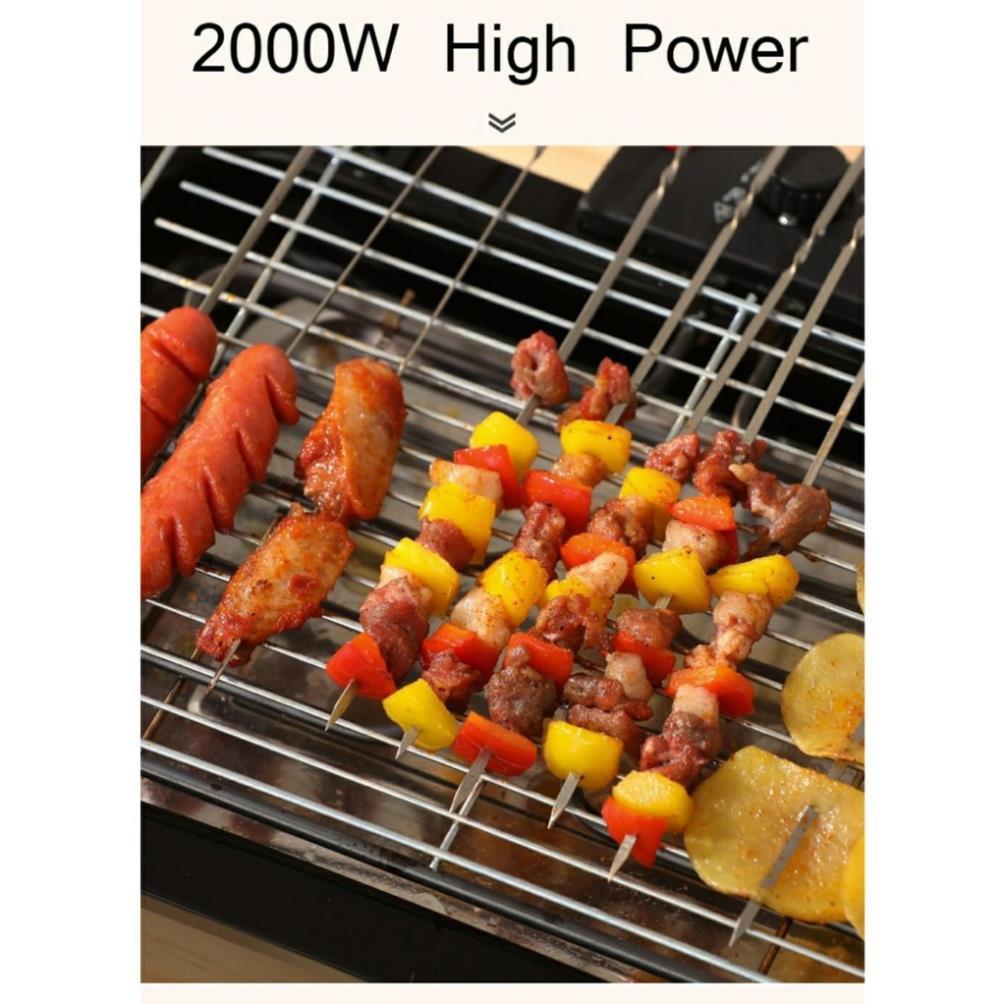 Bếp nướng điện BBQ không khói (kiểu than hoa) tiện dụng