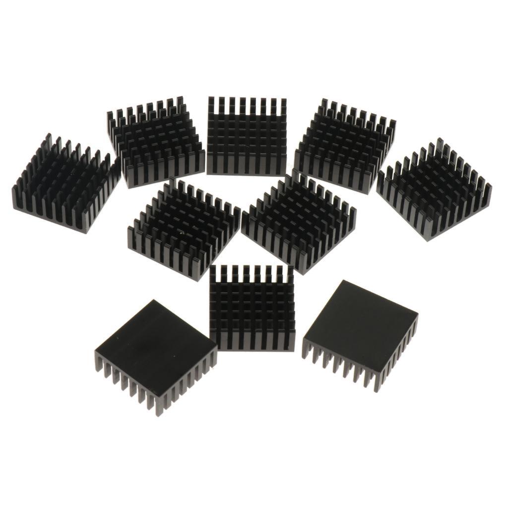 Heat Sink 0.98×0.98×0.39inch Radiator Cooler Transistor,Aluminum