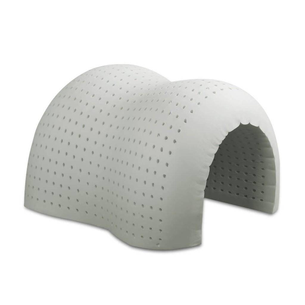 Ruột gối Cao su Liên á Than Hoạt tính Oval Gray, kháng khuẩn và khử mùi.