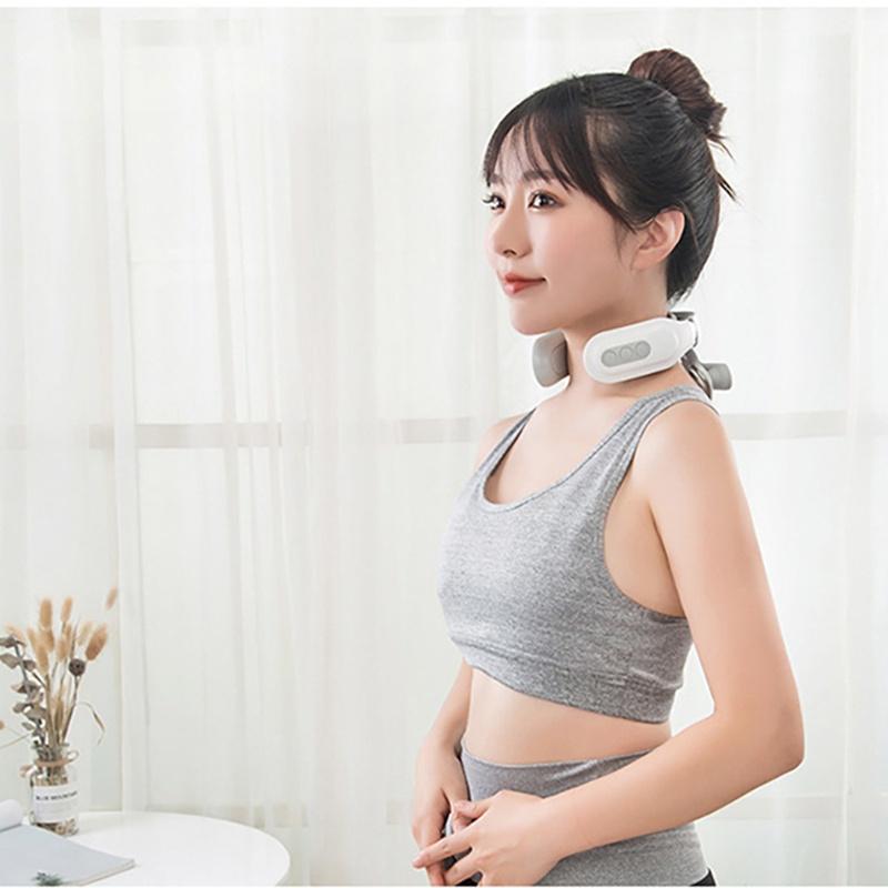 Máy Massage Cổ Vai Gáy Cột Sống 4 Đầu Công Nghệ Nhật Bản