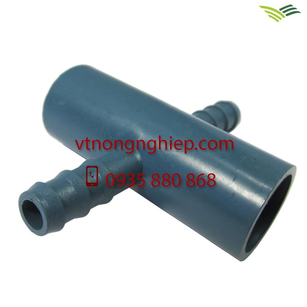 10 nối chữ thập 21-10ly ống PE10ly khớp nối ống nước