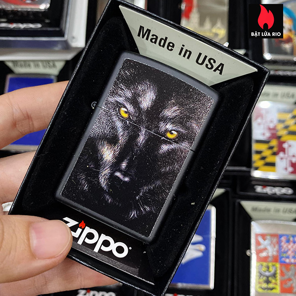 Bật Lửa Zippo 218 Wolf Face