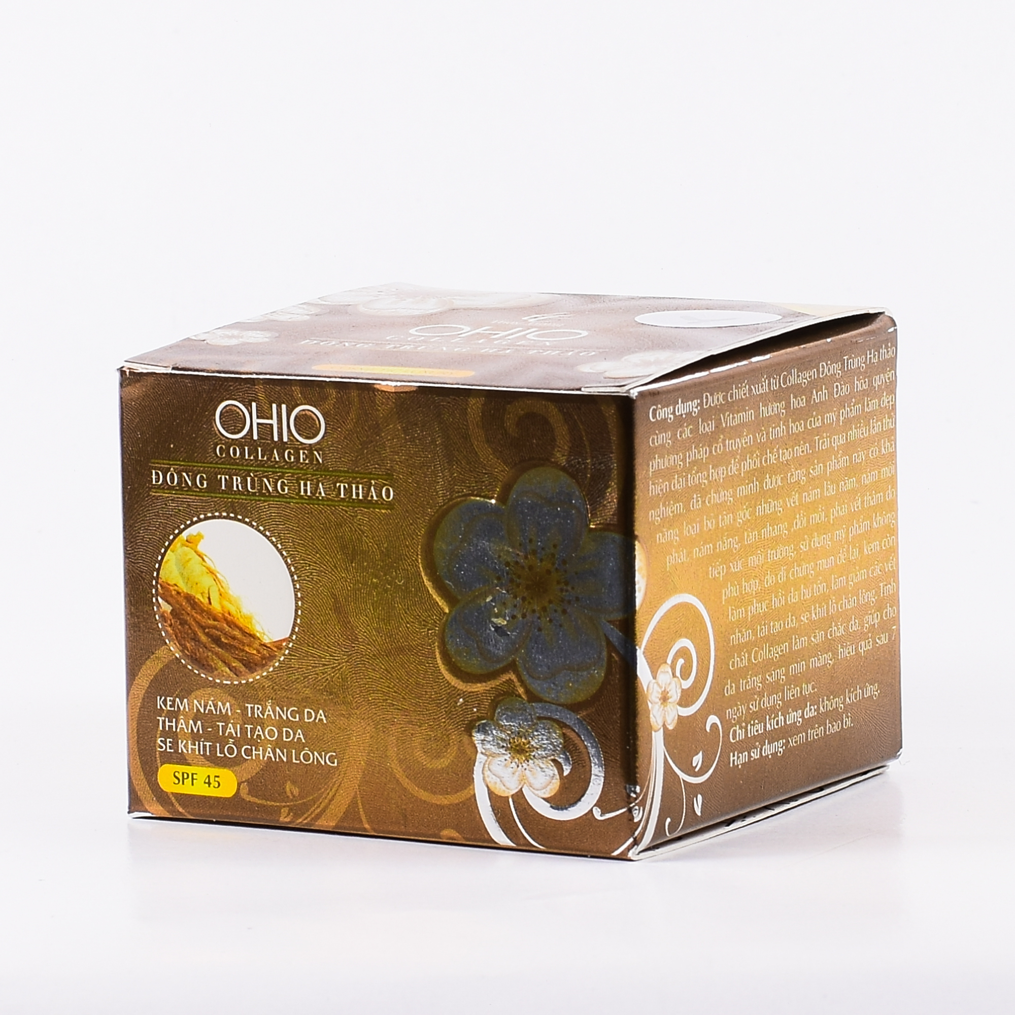 Kem Ngừa Nám- Trắng Da - Tái Tạo Da - Se Khít Lỗ Chân Lông - OHIO ỐC SÊN  (20g)