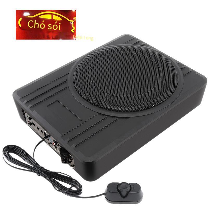 Đảm bảo chất lượng siêu mỏng loa siêu trầm ô tô ghế 8 inch công suất cao còi ô tô sửa đổi 12 v khép kín bộ loa khuếch đại
