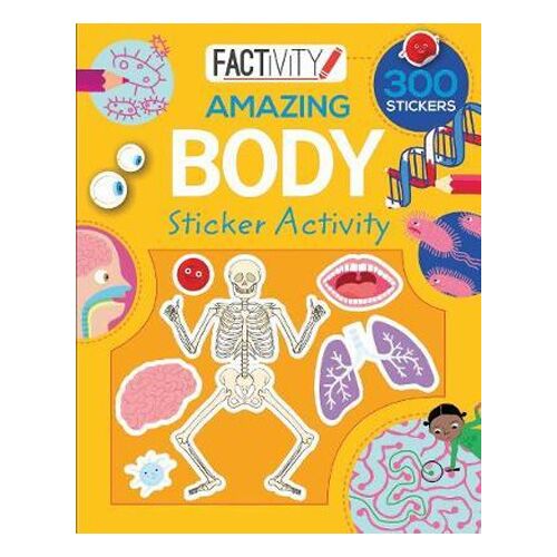 Factivity Balloon Sticker Activity Book - Amazing Body