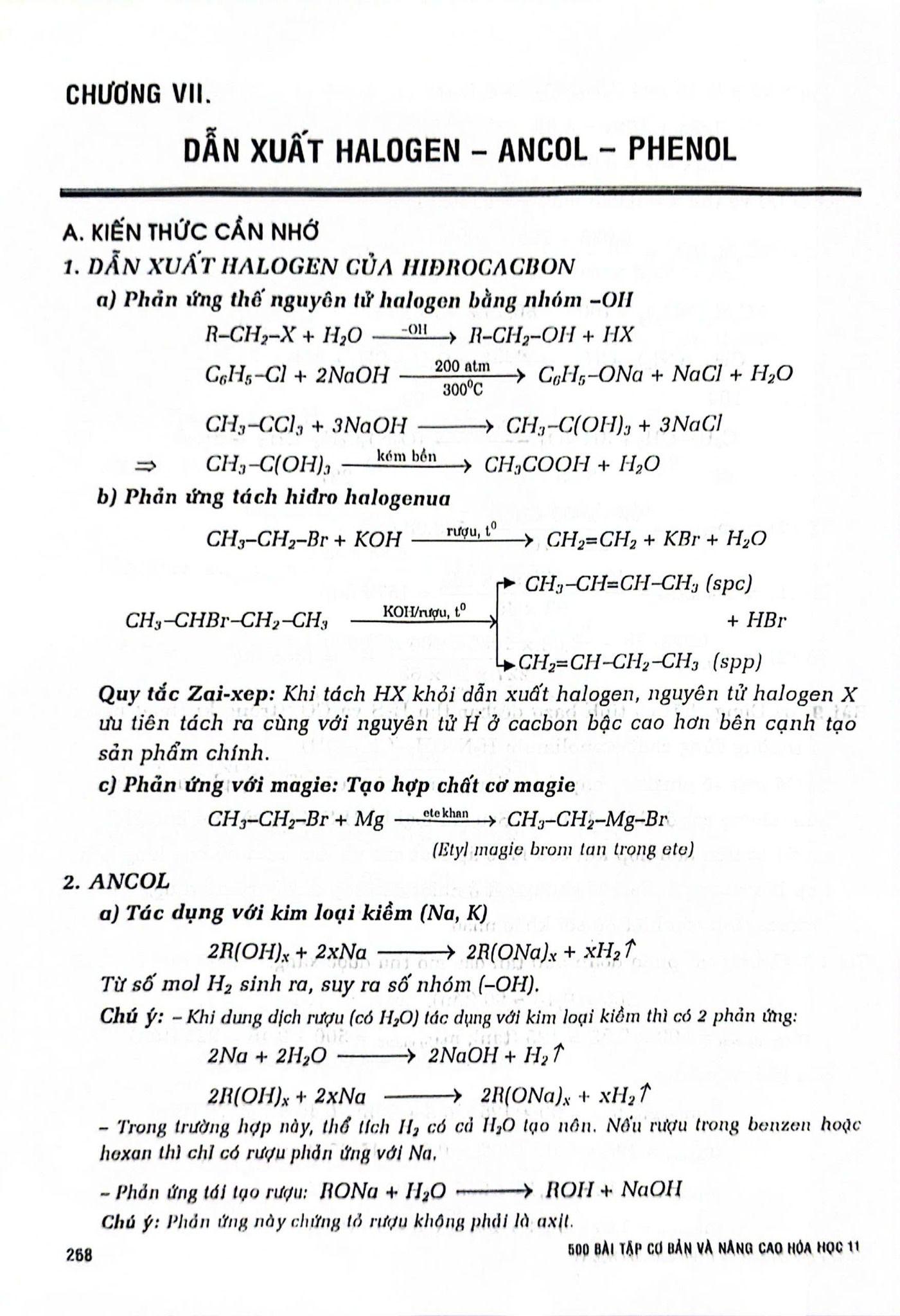 Sách - 500 Bài Tập Cơ Bản Và Nâng Cao Hóa học 11