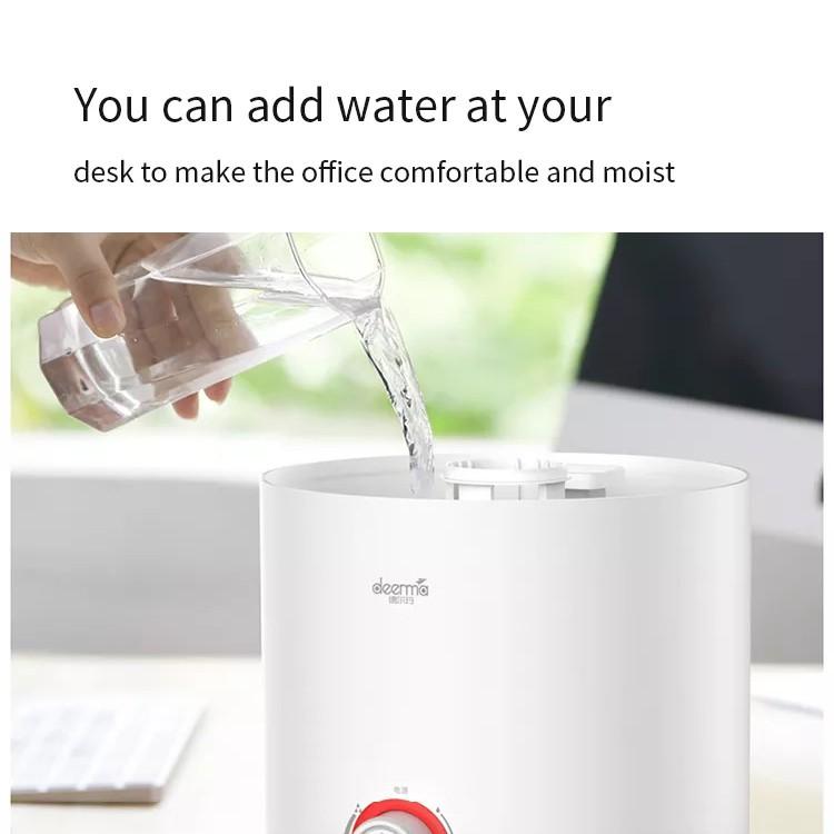 Máy Phun Sương Tạo Ẩm Không Khí Xiaomi Deerma DEM-F300 Mini\ Dung Tích 2.5L Cho Văn Phòng/ Phòng Ngủ/ Nhà Cửa - Hàng nhập khẩu