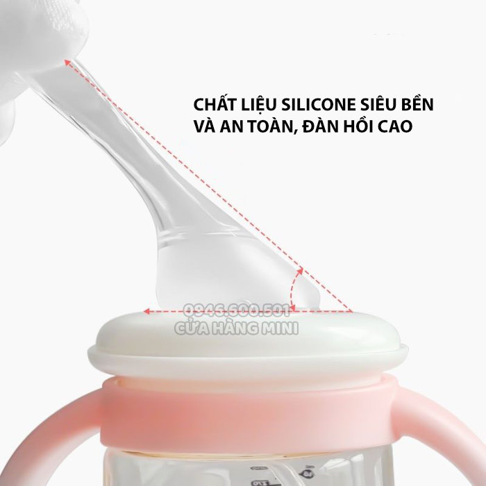 Bình Sữa Chống Sặc Tập Uống Nước PPSU 240ml