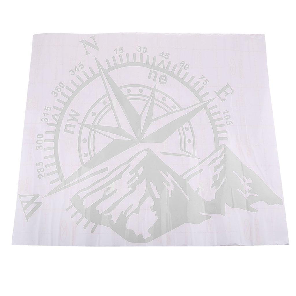 Truck Boat Exterior Body Windshield Reflective Sticker Decal