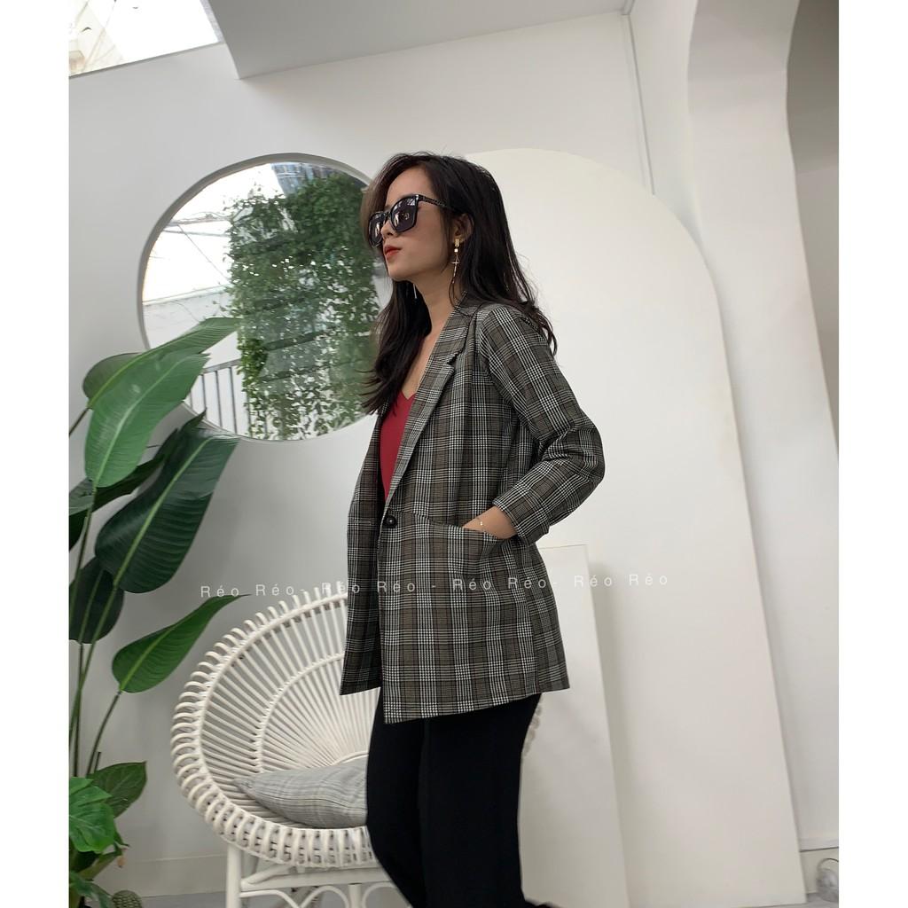 Áo Blazer Nữ / Vest Nữ- Caro sọc cao cấp , Đẹp và Rất độc lạ