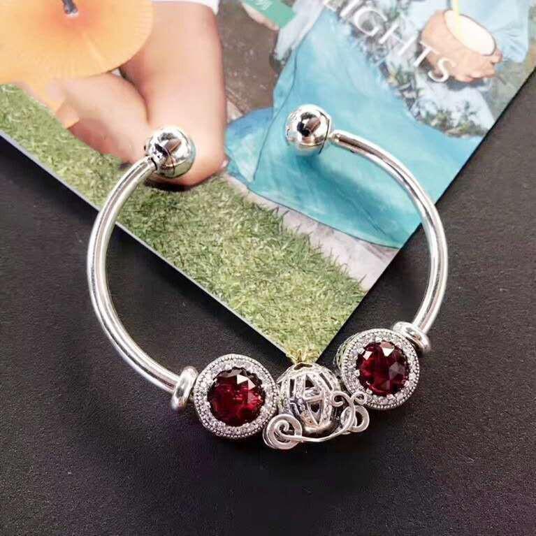 Vòng Bạc S925 ALE Cao Cấp - Vòng Charm Bạc Chuẩn S925 - Mã sản phẩm VONGBAC_DN067