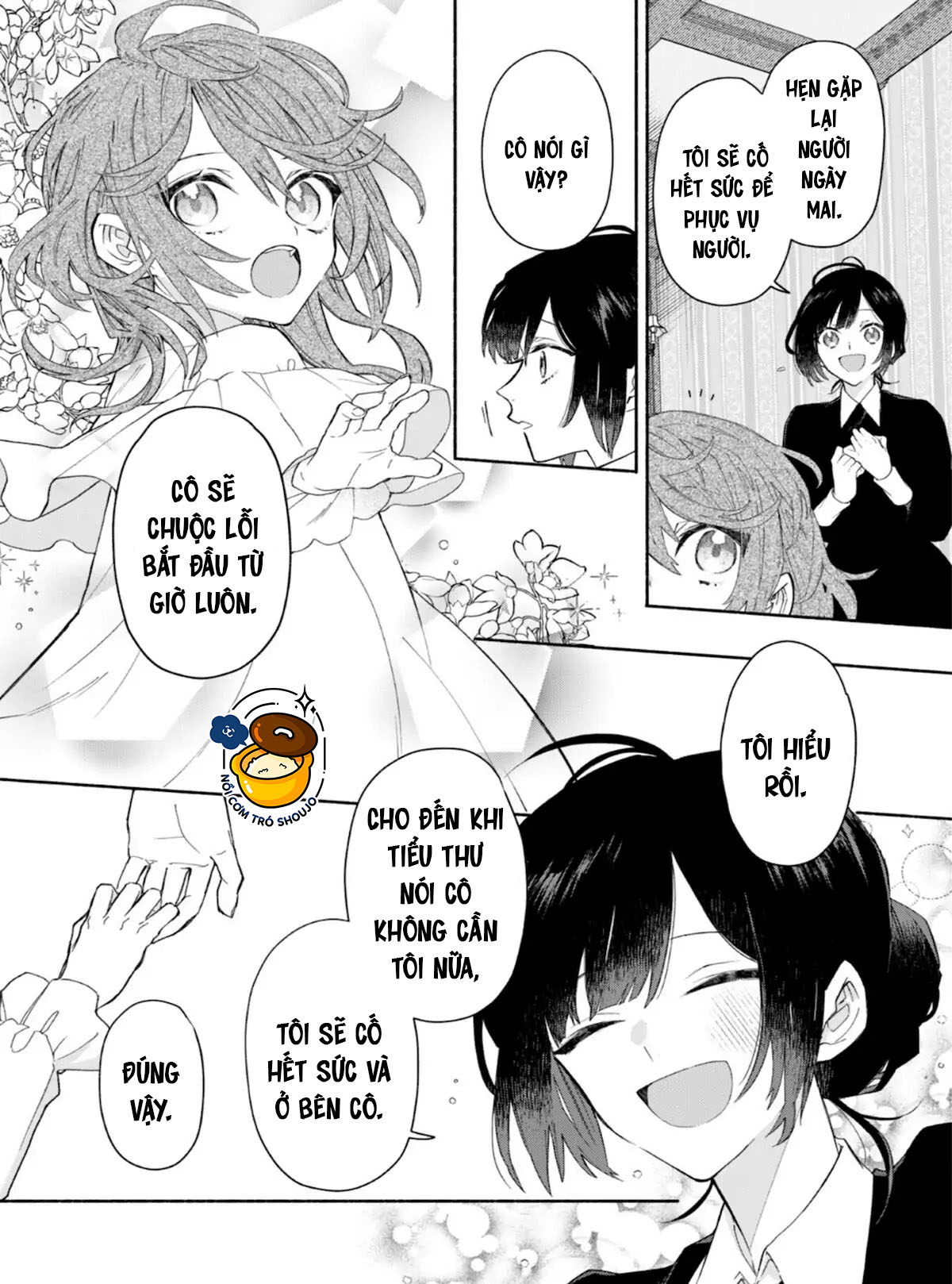 vì đã trở về thân phận ác nữ nên tôi nghĩ mình sẽ chạy trốn khỏi hoàng tử CHƯƠNG 3.5 12