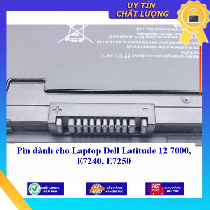 Pin dùng cho Laptop Dell Latitude 12 7000 E7240 E7250 - Hàng Nhập Khẩu New Seal