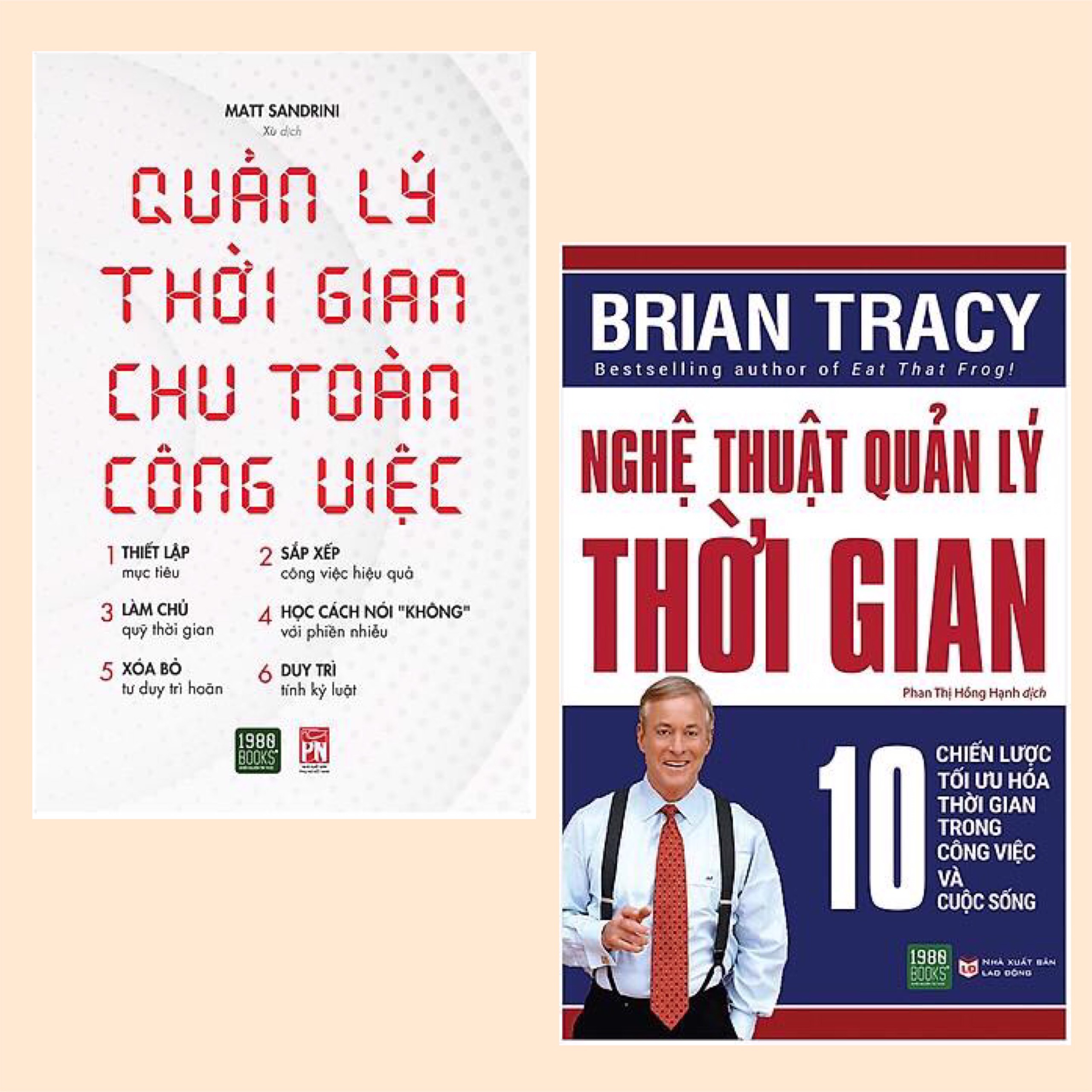 Combo Sách Tối Ưu Hóa Thời Gian và Công Bằng Cuộc Sống Của Bạn: Quản Lý Thời Gian Chu Toàn Công Việc + Nghệ Thuật Quản Lý Thời Gian