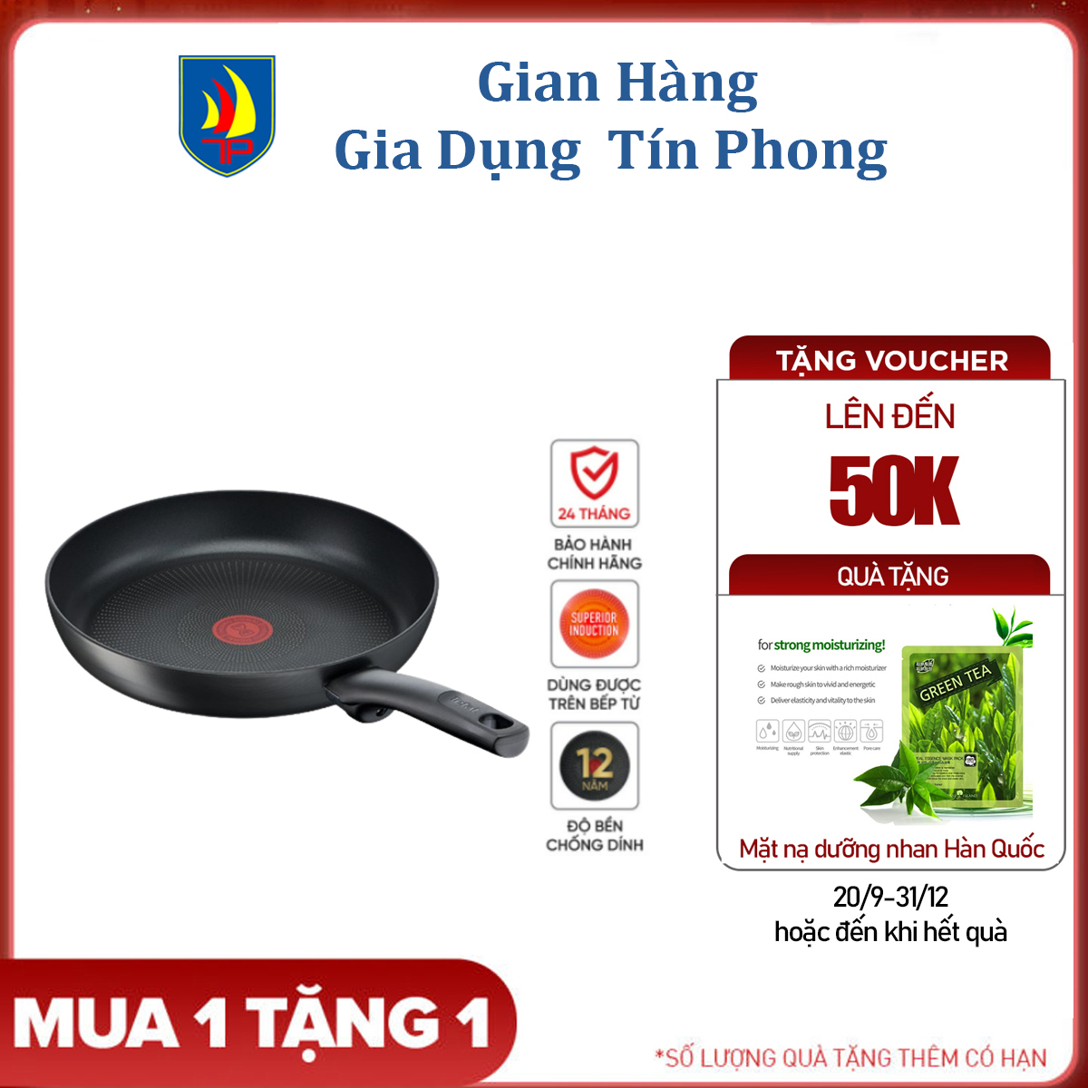 Chảo chiên Tefal Ultimate 20cm (G2680272)